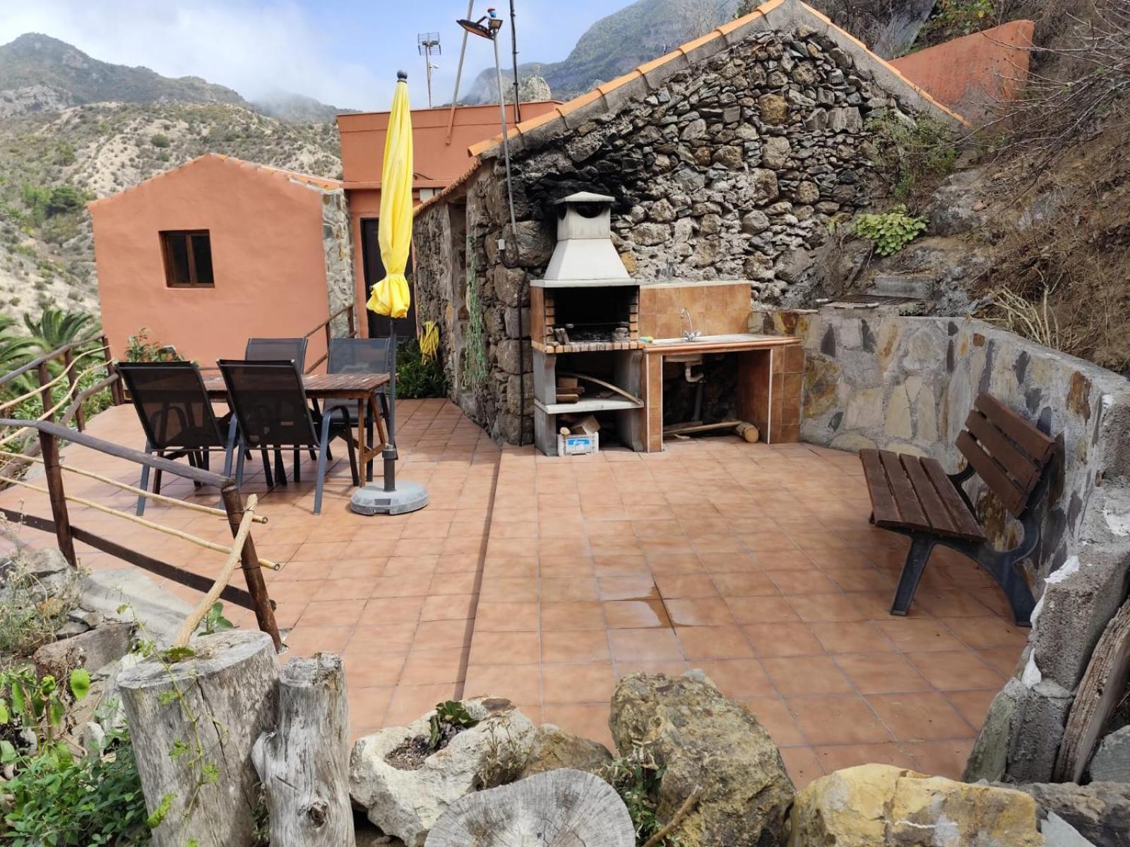 Casa Rural La Presa Vallehermoso Buitenkant foto